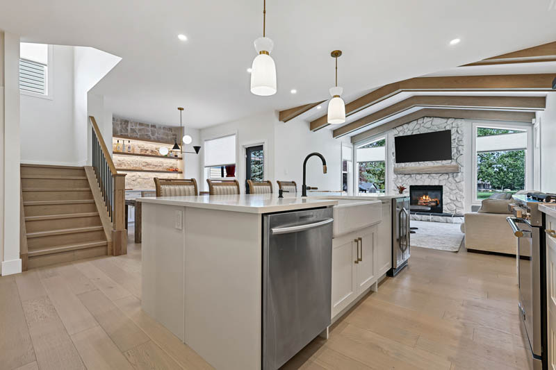 Cranston Residence — residential interior designed by Lara Hontzias Interior Design.