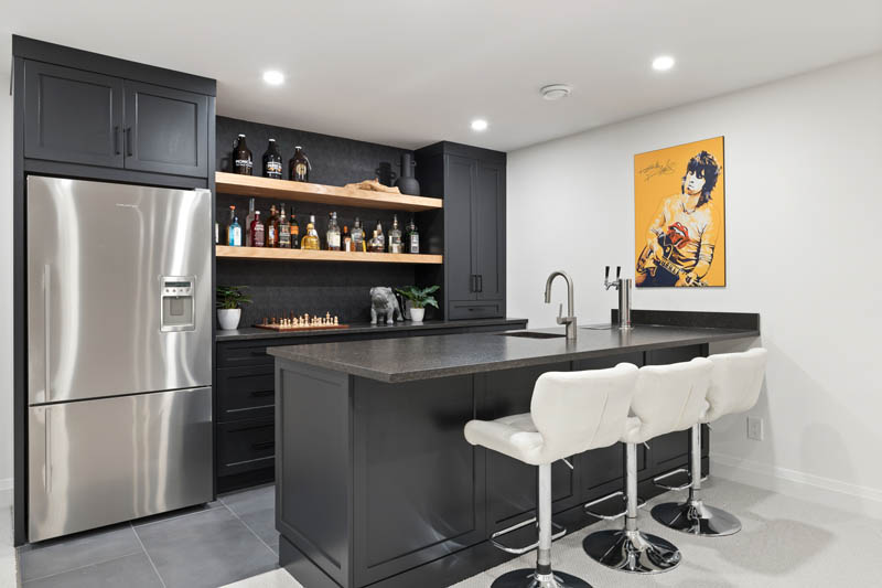 Lake Bonaventure Residence — residential interior designed by Lara Hontzias Interior Design.