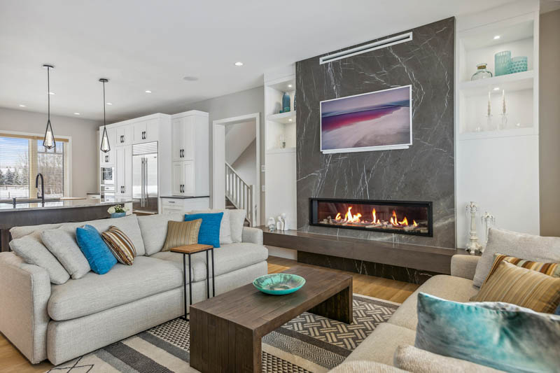 Springbank Residence — residential interior designed by Lara Hontzias Interior Design.